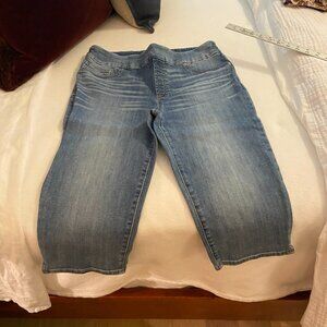 EUC Chico's Capris Sz 1 or 8